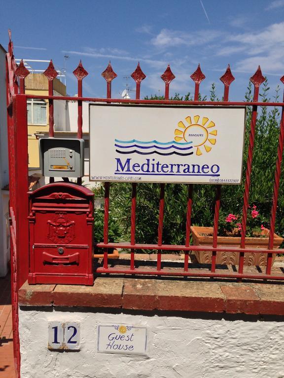 Mediterraneo Bed & Breakfast Anacapri  Eksteriør billede